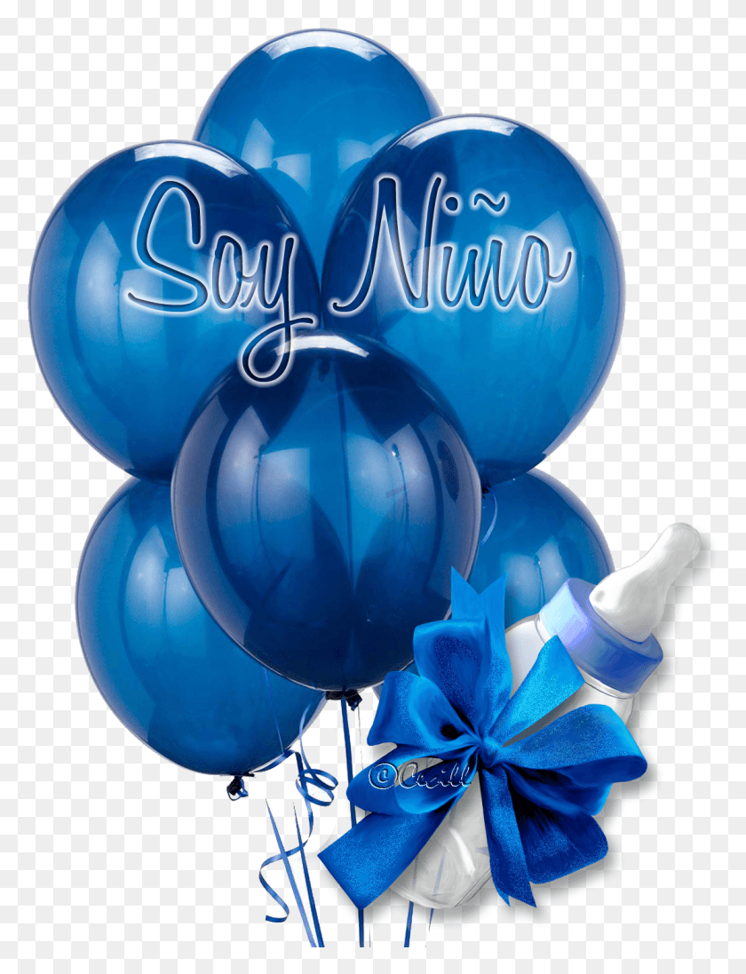 1116x1485 Publicado Por Cecill Torres En Dark Blue Birthday Balloons, Balloon, Ball, Paper HD PNG Download