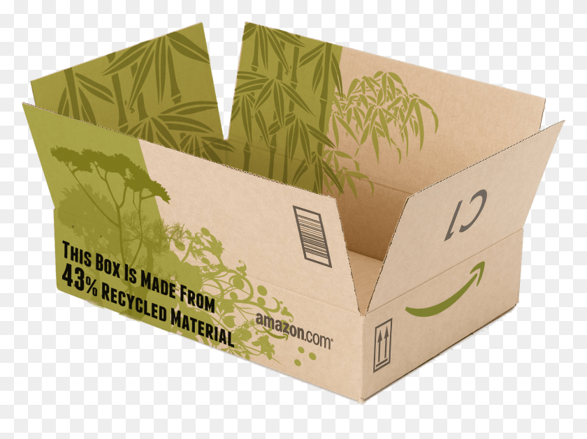 1454x1062 Опубликованный Amazon Com Box, Картон, Картон, Бумага Hd Png Скачать