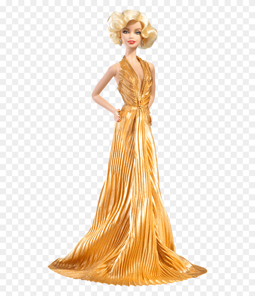 529x915 Published February 13 2012 At 640 950 In Barbie Barbie Marilyn Monroe, Clothing, Apparel, Evening Dress HD PNG Download