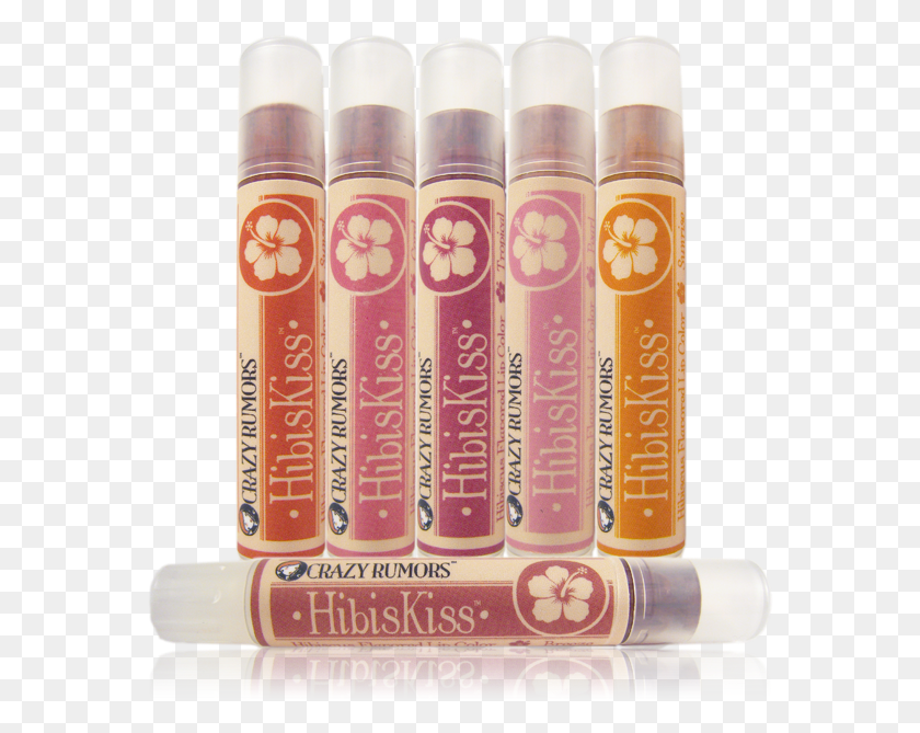572x609 Pucker Up With Hibiskiss By Crazy Rumors Lip Gloss, Cosmetics, Deodorant HD PNG Download