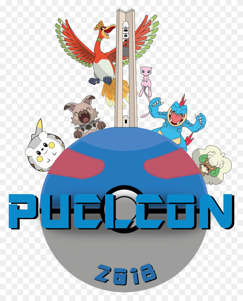 4088x5137 Puclcon 2018 Информационная Иллюстрация, Графика, Цветочный Дизайн Hd Png Скачать