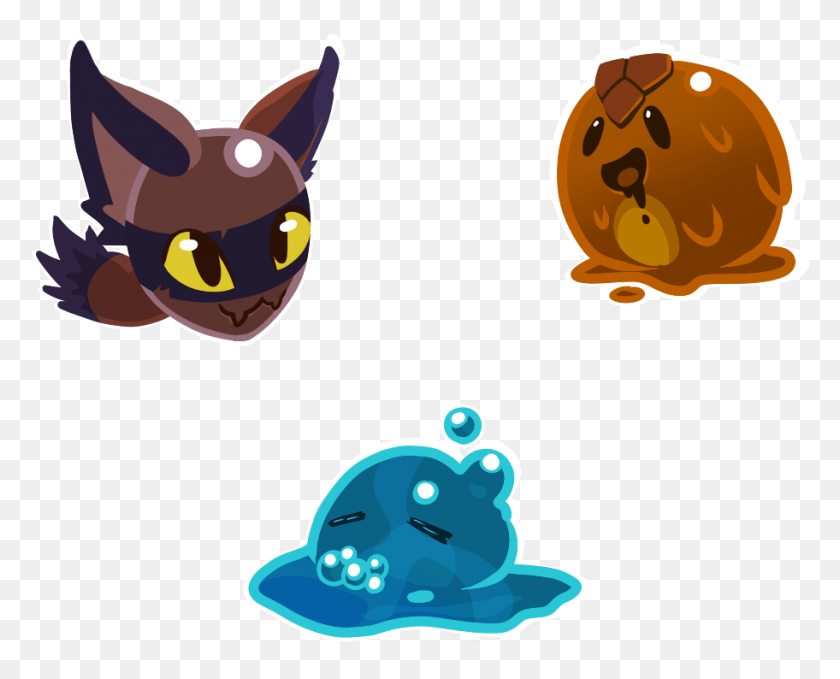 912x724 Puddle Clipart Lava Hunter Slimes In Slime Rancher, Animal, Angry Birds, Bird HD PNG Download