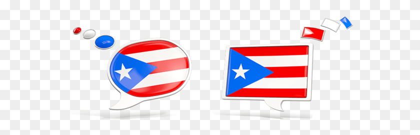 572x210 Пуэрто-Рико Клипарт Пузырь Графический Дизайн, Символ, Флаг, Американский Флаг Png Скачать