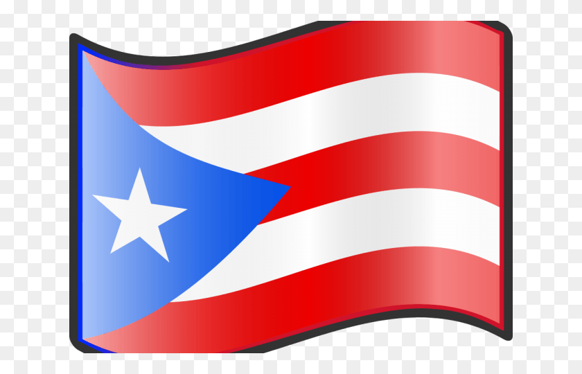 640x480 Puerto Rico Flag Clipart Flag, Symbol, American Flag, Star Symbol HD PNG Download