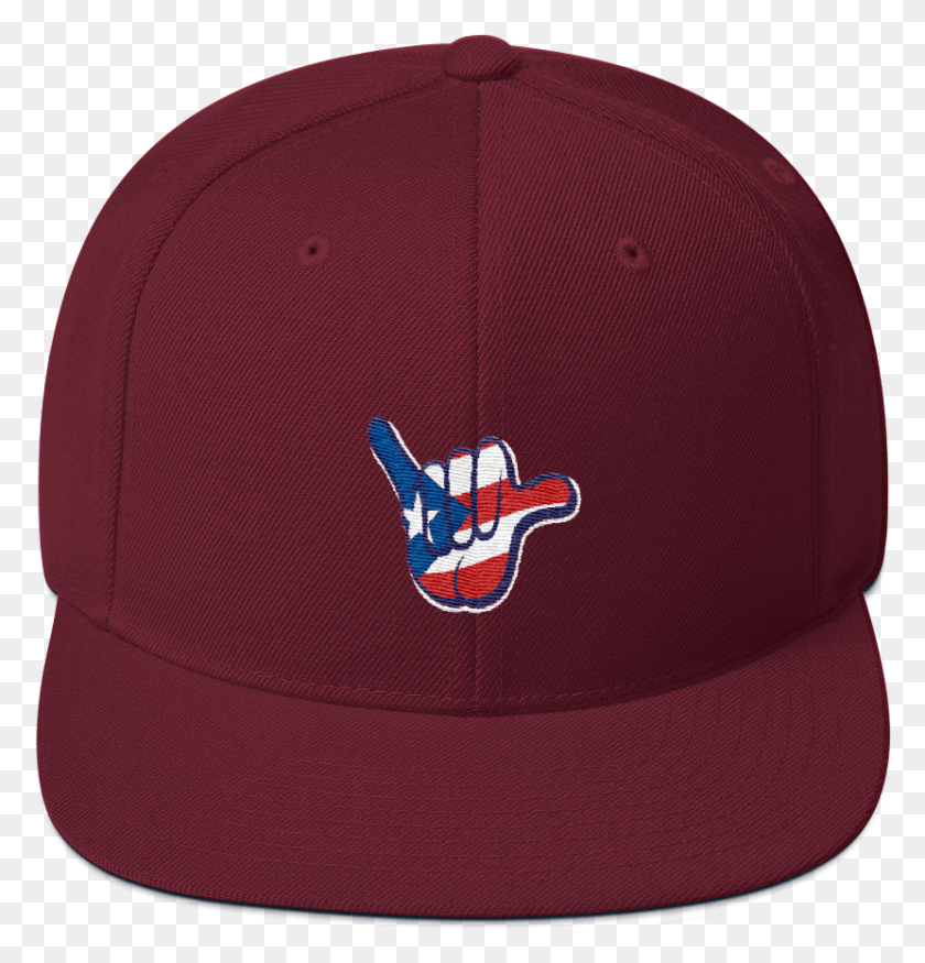 830x868 Флаг Пуэрто-Рико Знак Рукой Snapback Hat Все Хотят Бейсболку, Одежда, Одежда, Бейсболка Png Скачать