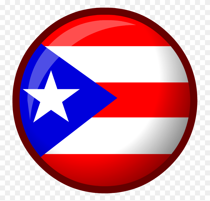 741x742 Флаг Пуэрто-Рико Флаг Пуэрто-Рико Круг, Символ, Символ Звезды, Логотип Hd Png Скачать