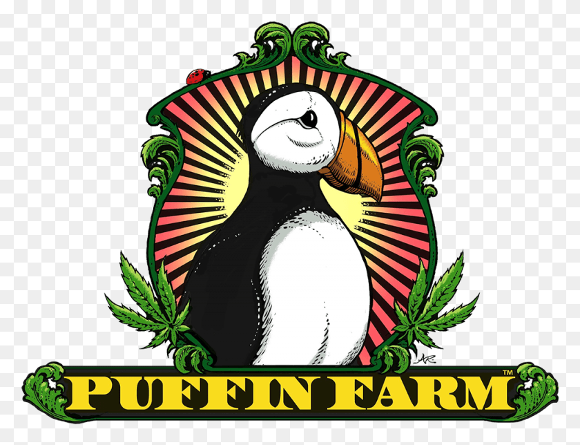 975x731 Puffin Farm Logo, Animal, Bird, Poster HD PNG Download