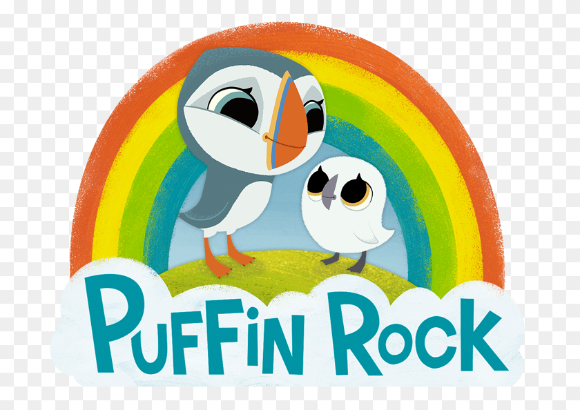 698x534 Puffin Rock, Graphics, Advertisement HD PNG Download