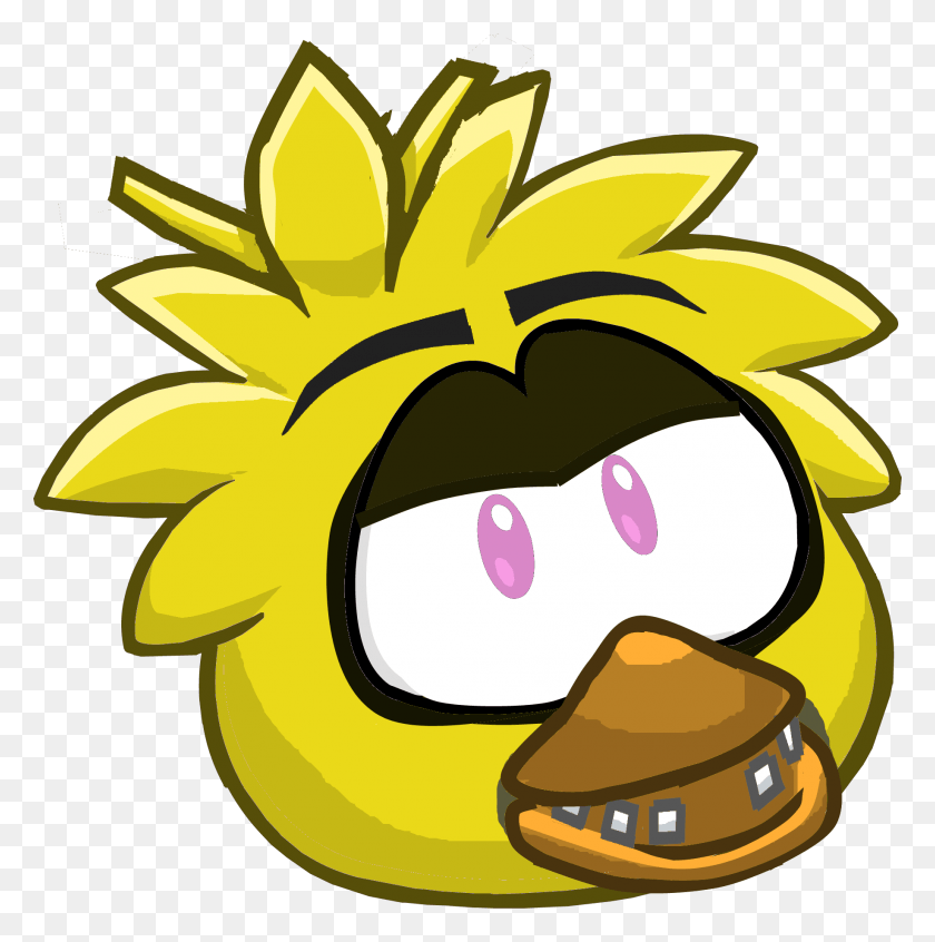 1836x1851 Puffle Chica Cinco Noches En Freddy39S Club Penguin Puffles Club Penguins, Angry Birds Hd Png