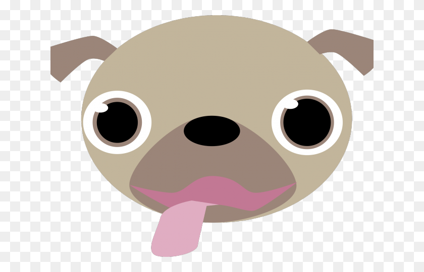 640x480 Pug Cliparts Cartoon, Piggy Bank, Disk, Hole HD PNG Download