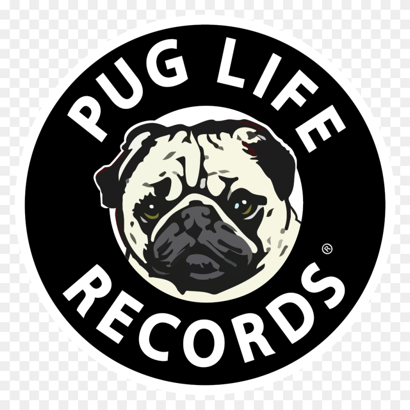 994x994 Descargar Pug Life Records, Pug, Logotipo, Símbolo, Marca Registrada Hd Png