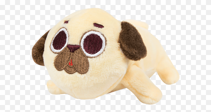 590x388 Puglie Pug, Plush, Toy, Pillow HD PNG Download