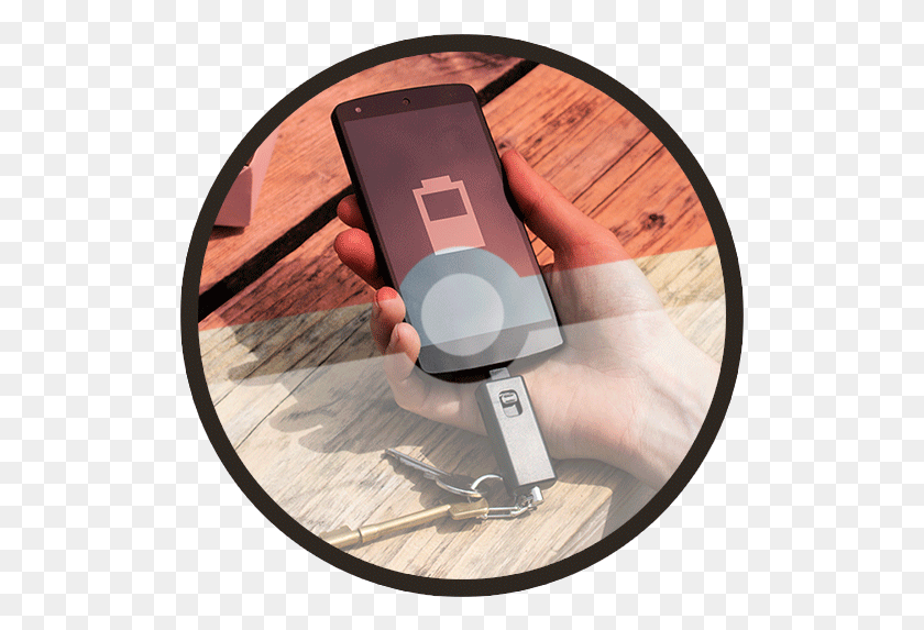 513x513 Pulsepak Emergency ChargerTitle Pulsepak Emergency Keychain Phone Charger, Mobile Phone, Electronics, Cell Phone HD PNG Download