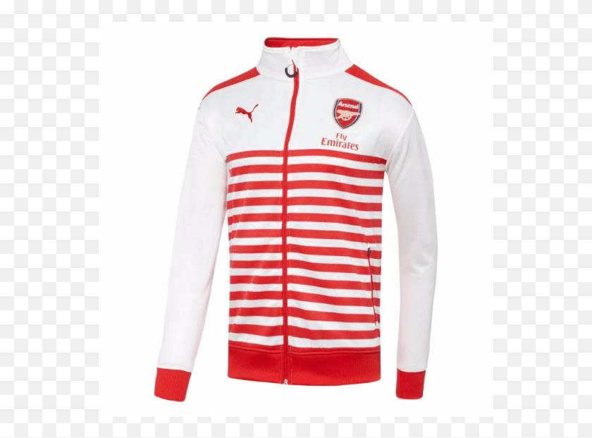 561x561 Puma Men39s Arsenal Fc T7 Anthem Jacket Sweatshirt, Clothing, Apparel, Shirt HD PNG Download