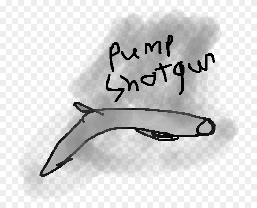 721x620 Pump Shotgun Drawing Fish, Clothing, Apparel, Hat HD PNG Download