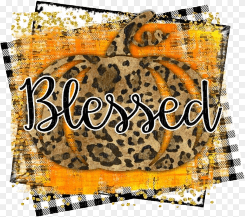 1365x1208 Pumpkin Buffalloplaid Blessed Gold Glitter Leopard Wristlet, Accessories, Bag, Handbag, Cushion PNG