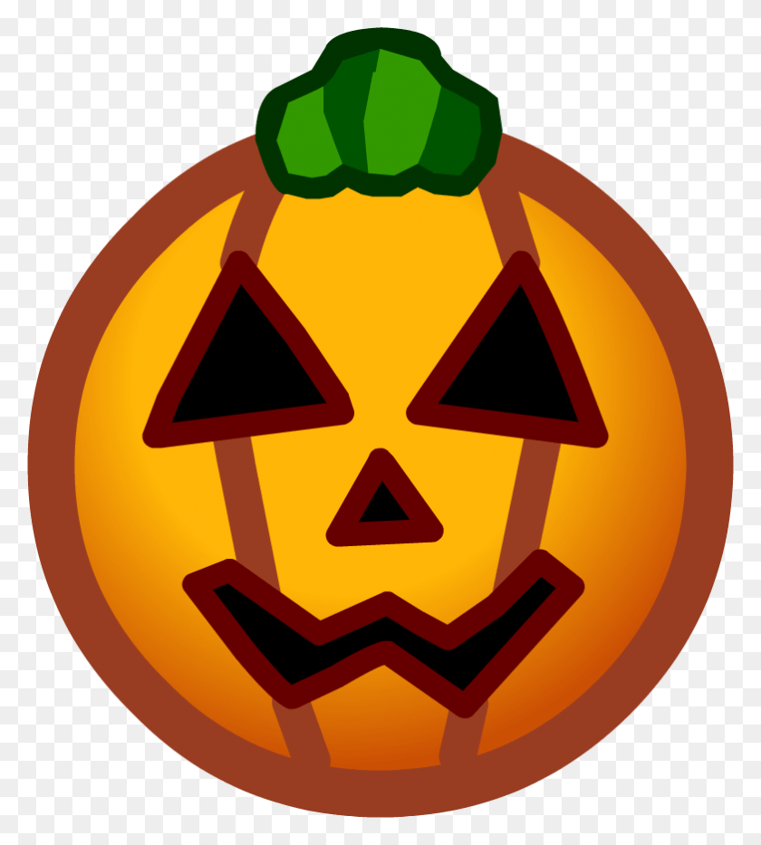 782x876 Descargar Png Calabaza Emoji Emoji De Halloween Sin Fondo, Planta, Vegetal, Comida Hd Png