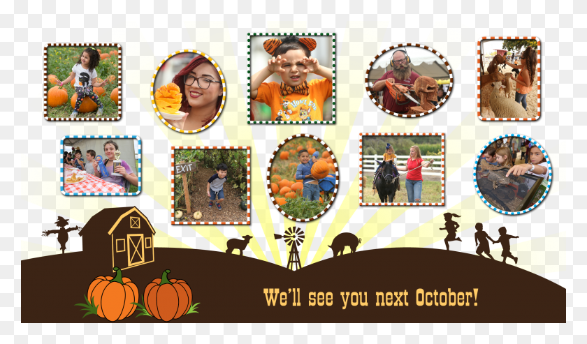 2520x1400 Pumpkin Festival Activities And More Thanksgiving, Person, Human, Poster HD PNG Download
