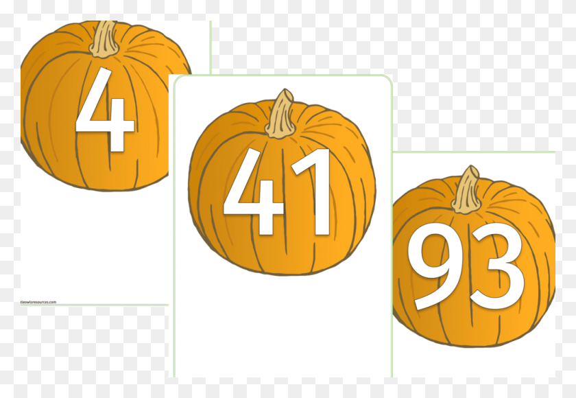 1000x667 Pumpkin Numbers 0 100cover Pumpkin Numbers Printable, Plant, Label, Text HD PNG Download