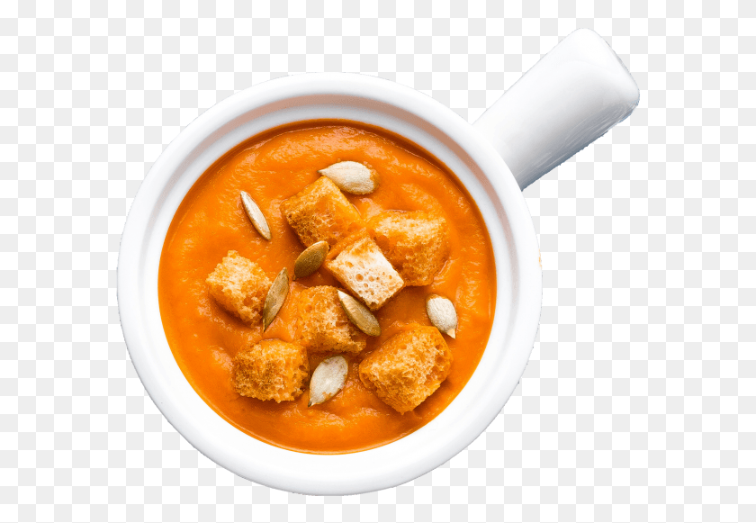584x521 Pumpkin Soup Yellow Curry, Bowl, Dish, Meal HD PNG Download