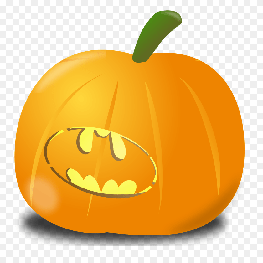 1920x1920 Pumpkin With Batman Carving Food, Plant, Produce, Vegetable Clipart PNG