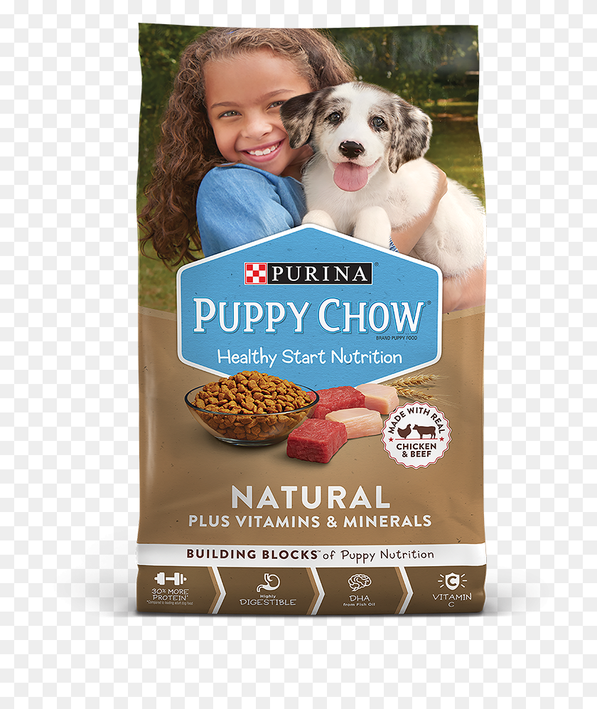 731x937 Puppy Chow Natural Purina Dog Food Puppies, Person, Human, Dog HD PNG Download