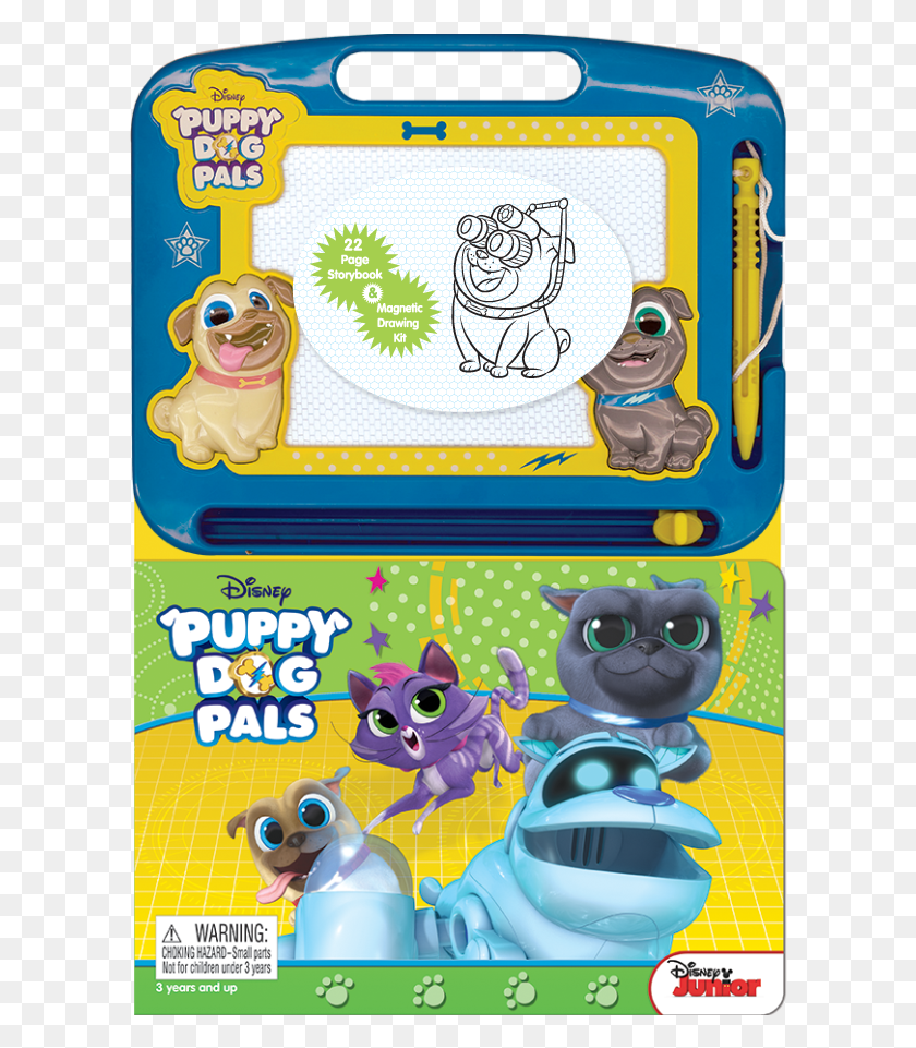 604x901 Puppy Dog Pals Puppy Dog Pals Books, Toy, Text HD PNG Download
