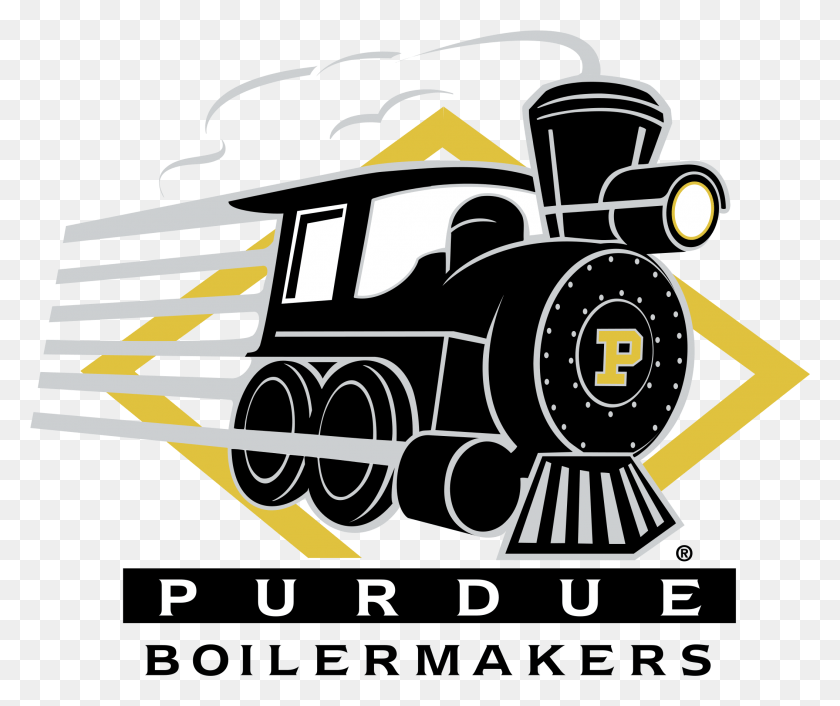 2109x1747 Purdue University Boilermakers Logo Transparent Old Purdue Train Logo, Car, Vehicle, Transportation HD PNG Download