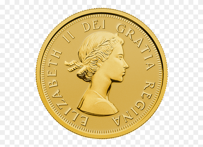 550x550 Монета Из Чистого Золота Кленовые Листья С Королевой Елизаветой Ii Монета Королевы Елизаветы 1953, Деньги, Башня С Часами, Башня Hd Png Скачать