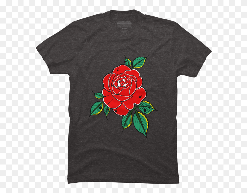 602x597 Pure Leaf Rose Bible Verse Shirt Design, Clothing, Apparel, T-shirt HD PNG Download