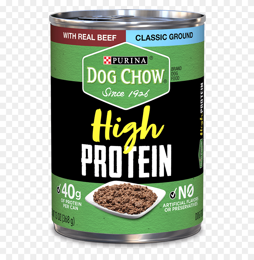 527x800 Purina Dog Chow High Protein Wet Dog Food, Food, Tin, Aluminium HD PNG Download
