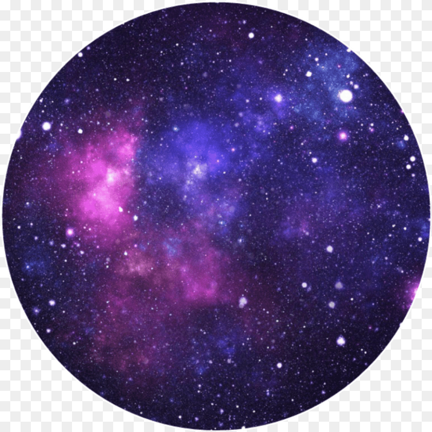 872x872 Purple Blue Galaxy Space Aesthetic Aesthetics, Nature, Night, Outdoors, Astronomy PNG