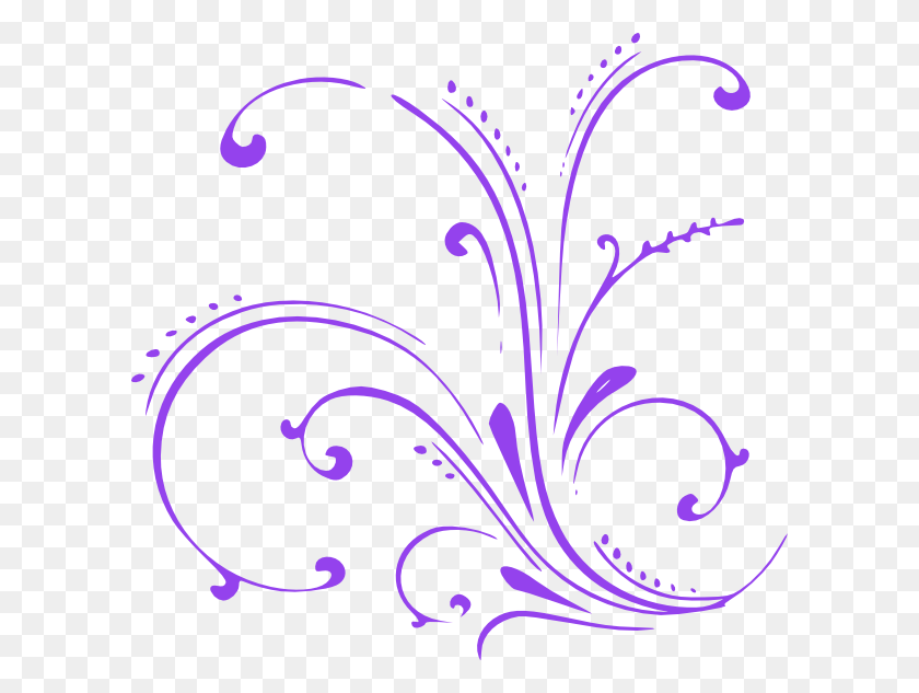 600x573 Фиолетовая Бабочка Клипарт, Цветочный Дизайн, Узор, Графика Hd Png Скачать
