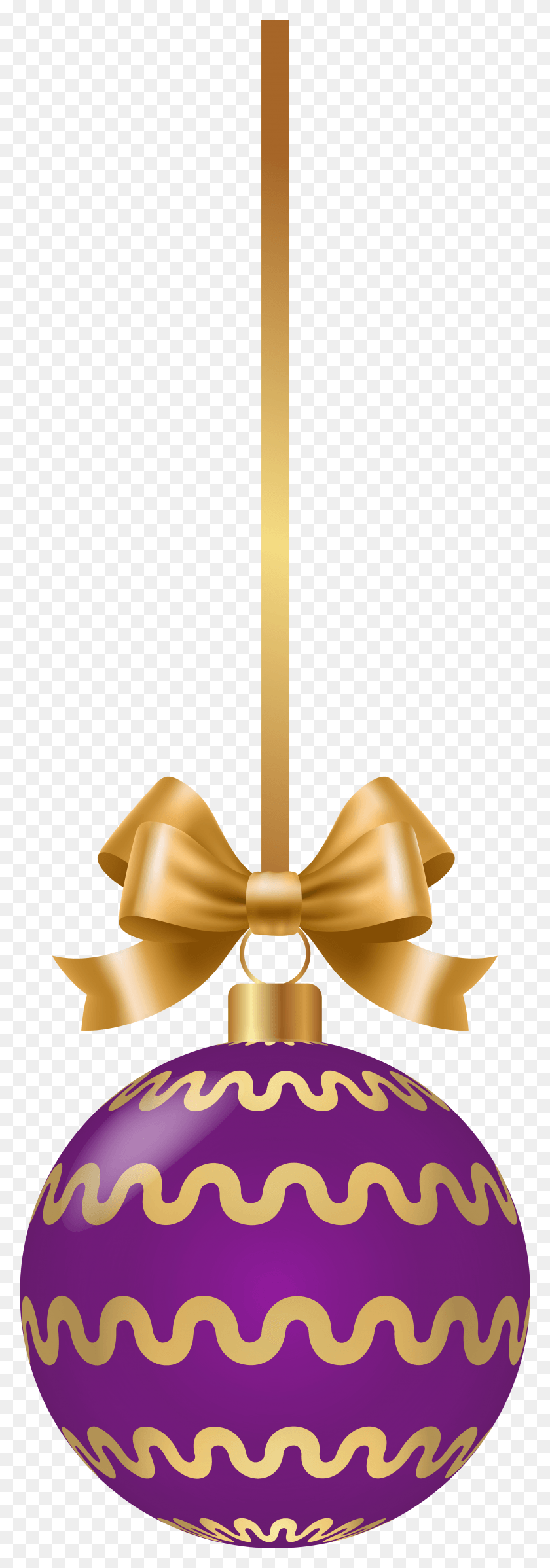 2646x7925 Purple Christmas Ball Clip Art Satin, Tie, Accessories, Accessory HD PNG Download