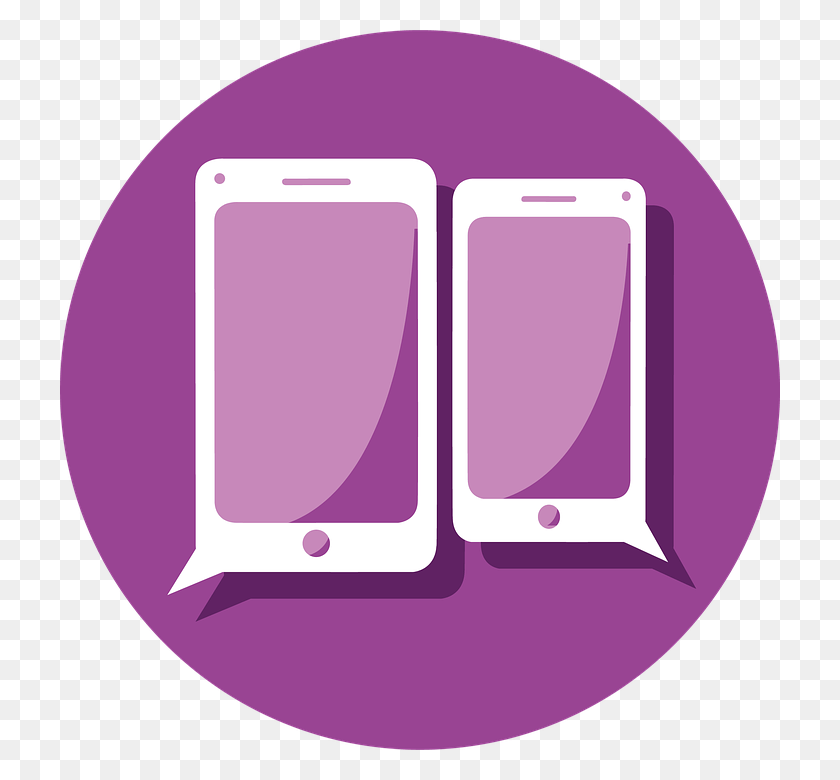 720x720 Фиолетовый Круг Оно, Текст, Мобильный Телефон, Телефон Hd Png Скачать