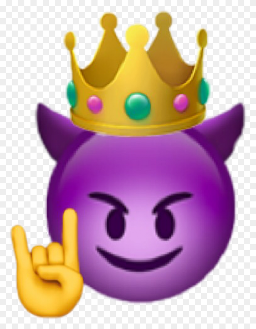 1024x1337 Descargar Png Purple Devil Emoji, Purple Devil Emoji, Toy, Pastel De Cumpleaños Hd Png
