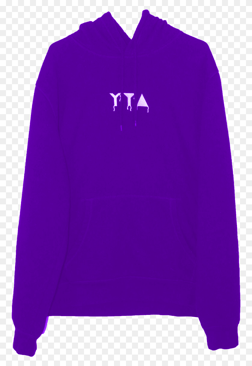 764x1158 Purple Drip Sweater, Clothing, Apparel, Sleeve HD PNG Download
