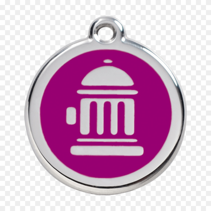 Purple Fire Hydrant Pet Tag, Accessories, Plate, Badge, Logo PNG
