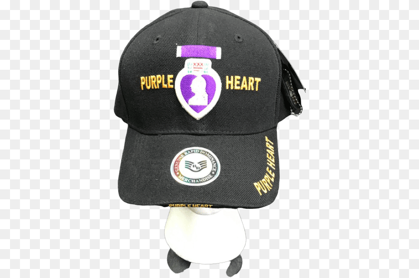 Purple Heart Cap For Baseball, Baseball Cap, Clothing, Hat, Logo Transparent PNG