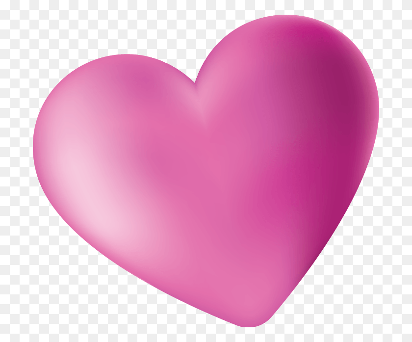 706x637 Purple Heart Heart, Balloon, Ball, Cushion HD PNG Download
