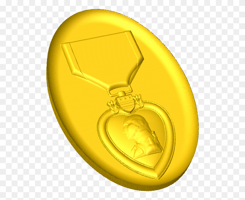 525x627 Descargar Png Corazón Púrpura Estilo B Emblema, Oro, Trofeo, Medalla De Oro Hd Png