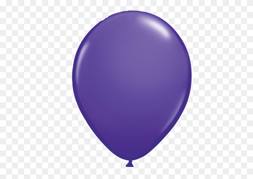 442x535 Purple Latex Balloon, Ball HD PNG Download