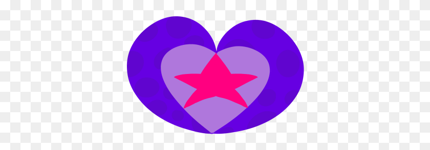 348x234 Purple Moon Cutie Mark Circle, Star Symbol, Symbol, Heart HD PNG Download