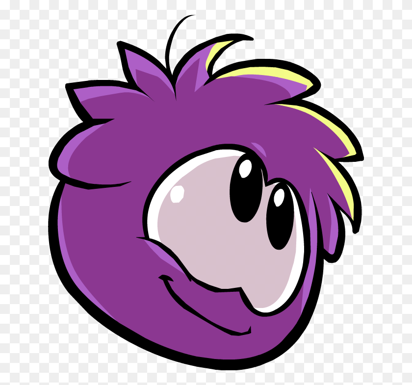 644x725 Purple Puffle, Graphics, Plant HD PNG Download