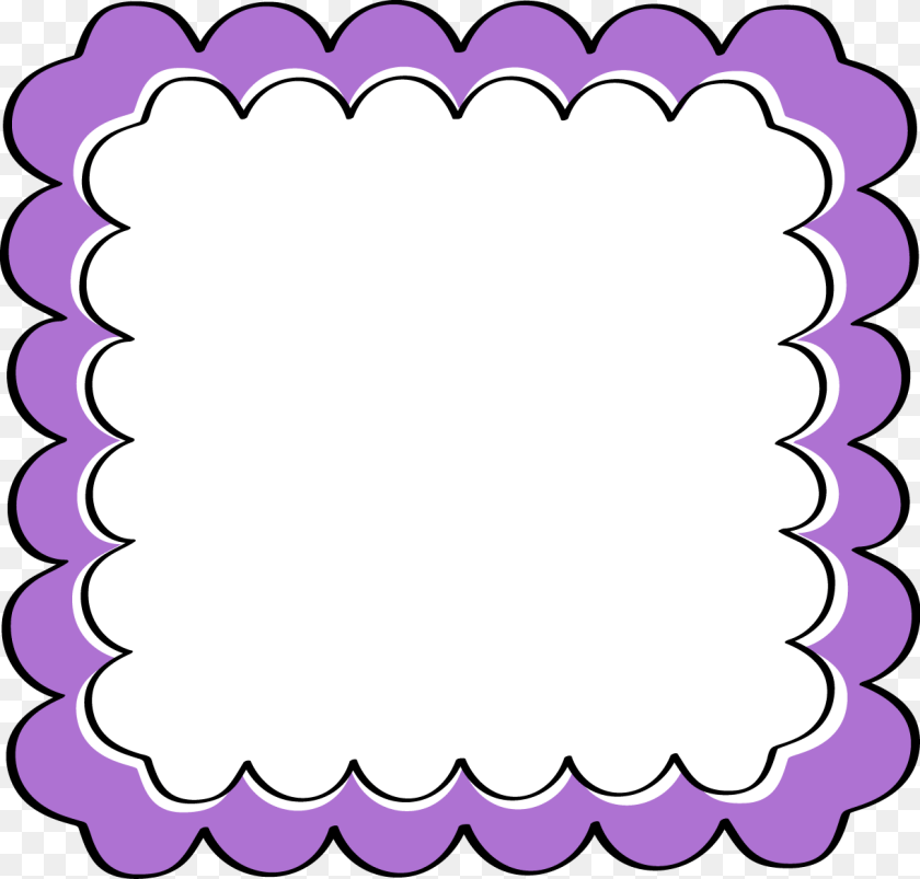 1222x1168 Purple Scalloped Frame Compound Sentence Mentor Sentence, Adult, Bride, Female, Person PNG