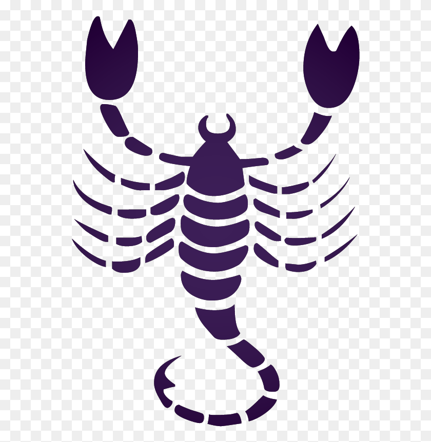 562x802 Png Изображение - Фиолетовый Скорпион, Crawdad, Морепродукты, Морская Жизнь Png.