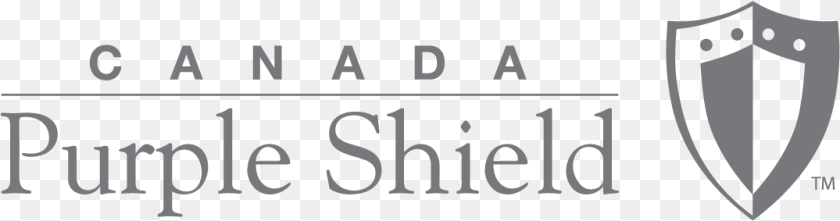 Purple Shield Logo Gray Purpleshield Canada, Armor, Text Clipart PNG