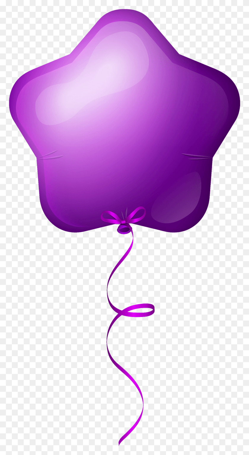 1398x2641 Purple Star Balloon Clipart Image Balloon, Clothing, Apparel, Lamp HD PNG Download