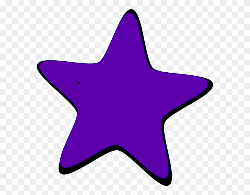 594x595 Purple Star Clip Art At Clker Purple Stars, Symbol, Star Symbol HD PNG Download