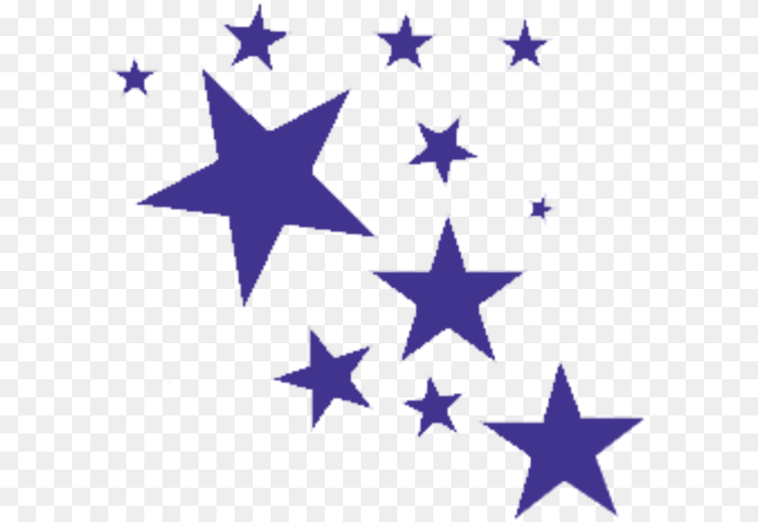 600x578 Purple Star Clipart Star Small To Large, Star Symbol, Symbol, Person PNG